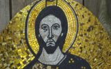 Chrystus Pankrator, kopia mozaiki bizantyjskiej z grobu św. Piotra w Watykanie